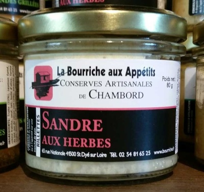 Rillettes Sandre aux herbes