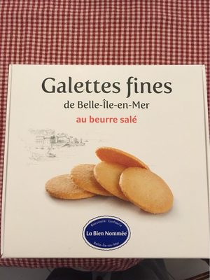 Galettes fines de Belle-Île-en-Mer au beurre salé