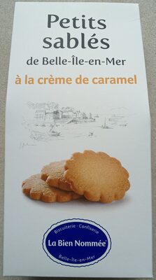 Petits sablés de Belle Île en Mer à la crème de caramel