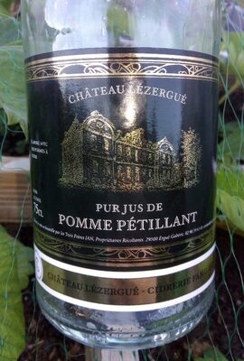 Pur jus de pomme pétillant