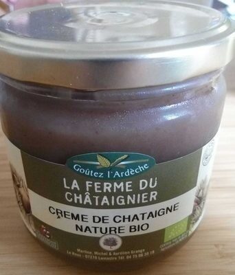 Crème de châtaigne nature bio