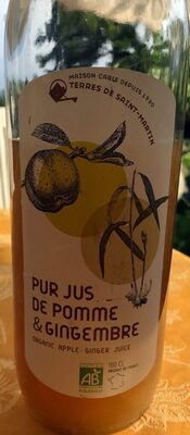 Pur jus de pomme et gingembre