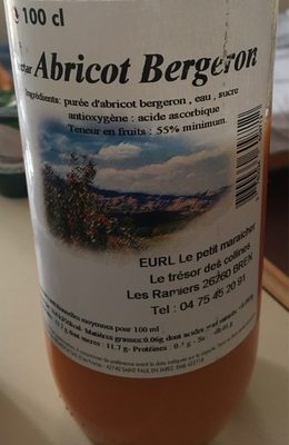 Nectar d’Abricot Bergeron