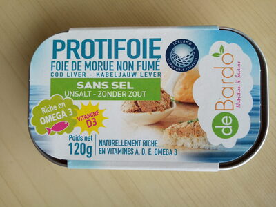 Protifoie - Foie de morue non fumé sans sel