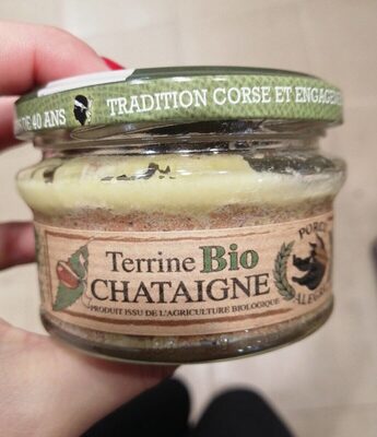 Terrine bio chataigne