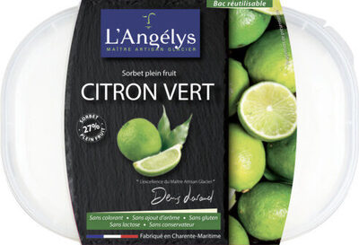 Sorbet plein fruit Citron vert
