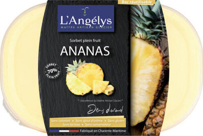 Sorbet plein fruit Ananas