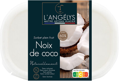 Sorbet plein fruit Noix de coco 500G/750ml 2022