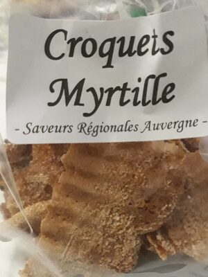 Croquets myrtille