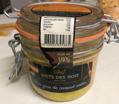 Foie gras de canard entier
