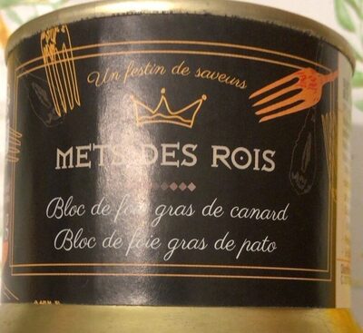 Bloc de foie gras de canard