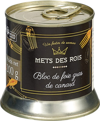 Bloc de foie gras de canard