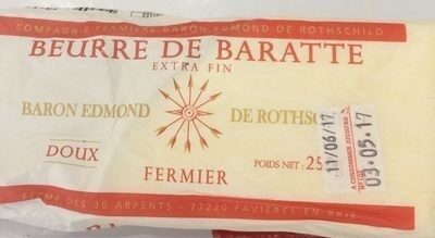 Beurre de baratte