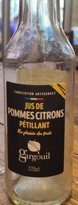 Jus de pommes citrons pétillant