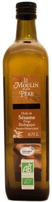 Huile de sesame vierge bio
