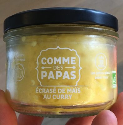 Ecrasé de maïs au curry