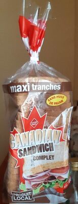 Canadian Sandwich Complet