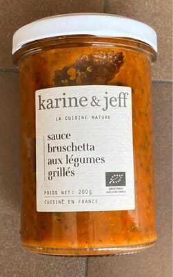 Sauce bruschetta aux legumes grilles