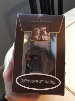 Coeur fondant caramel