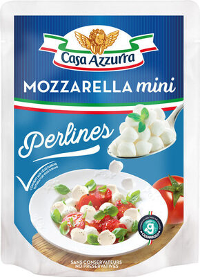 Mozzarella de vache perlines sachet 120G