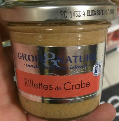 Rillettes de crabe