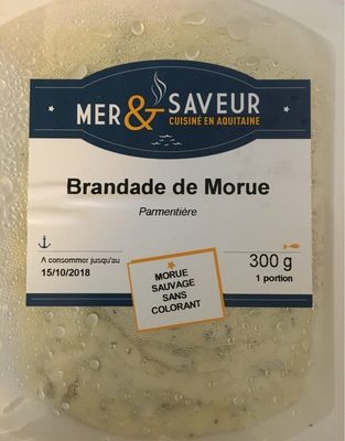 Brandade de morue parmentière
