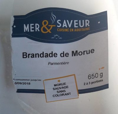 Brandade de morue
