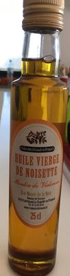 Huile Vierge de Noisette