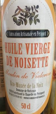 Huile Vierge de Noisette