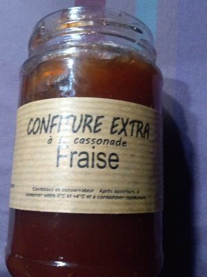 Confiture extra à la cassonade Fraise