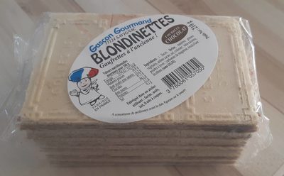 Gaufrettes fourrées chocolat