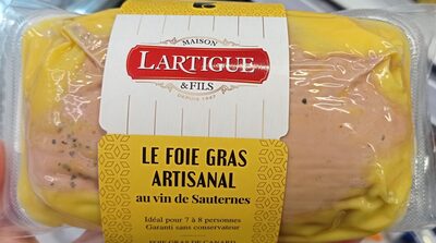 Le foie gras artisanal au vin de sauternes