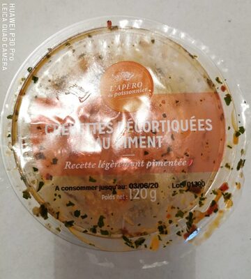 Crevettes décortiquées au piment