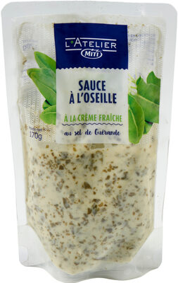Sauce à l'oseille à la crème fraîche au sel de Guérande - 170g - Frais
