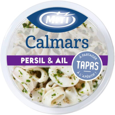 Calmars persil & ail - 120g - Frais