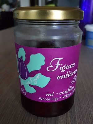 Figues entières mi-confites