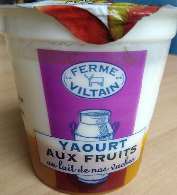 Yaourt aux fruits au lait de nos vaches, mangue