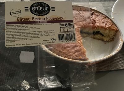 Gâteau Breton Pruneaux