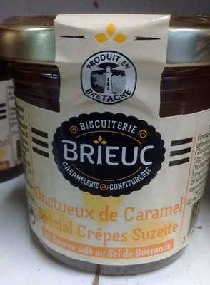 Onctueux de Caramel Spécial Crêpes Suzette au Beurre salé au Sel de Guérande