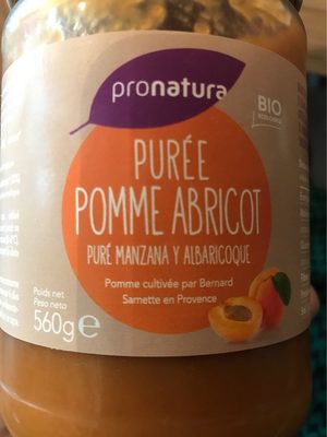 Purée pomme abricot
