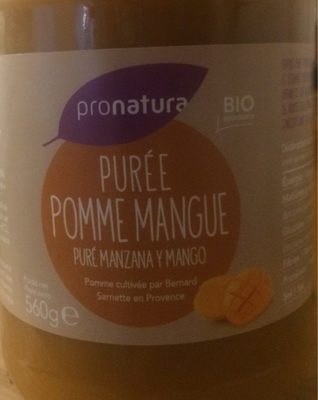 Purée pomme mangue