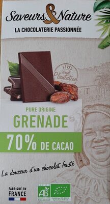 Chocolat pure origine Grenade