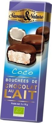 Bouchées de chocolat au lait