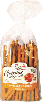 Grissini Artigianali TOMATE OIGNON PAPRIKA