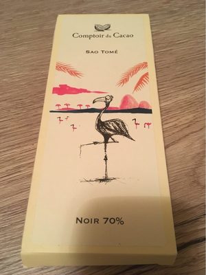 Sao tomé - Chocolat noir pur beurre de cacao
