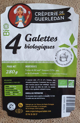 Galettes biologiques