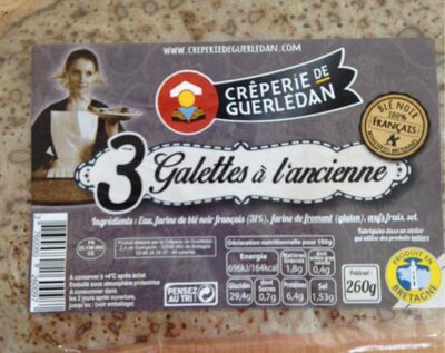 3 Galettes à l'Ancienne