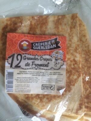 Grande crepe de froment