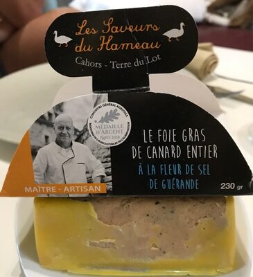 Le foie gras de canard entier à la fleur de sel de Guérande