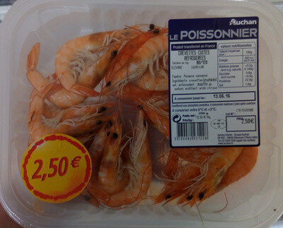 Crevettes cuites réfrigérées